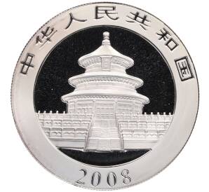 10 юаней 2008 года Китай «Панда» — Фото №2