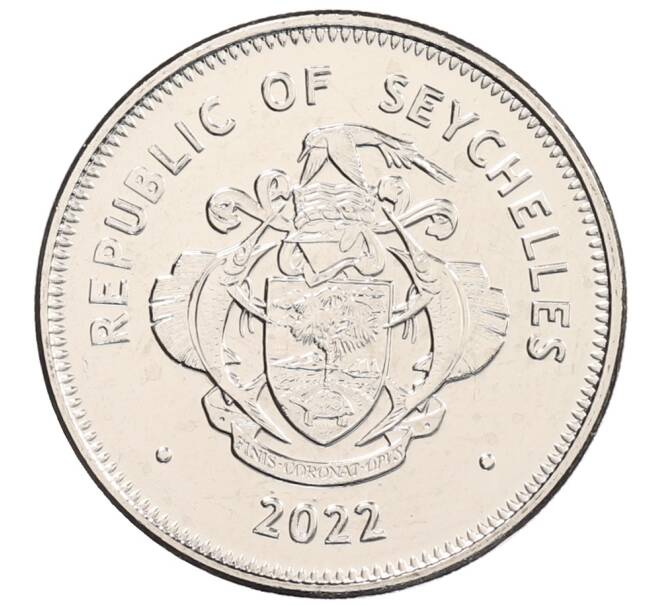 Монета 1 рупия 2022 года Сейшелы (Артикул: K12-66335) — Фото №2