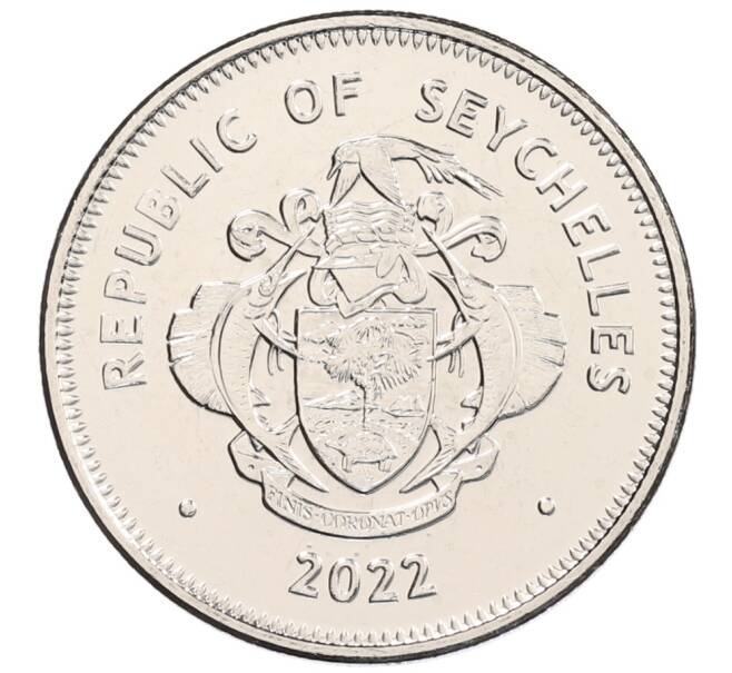 Монета 1 рупия 2022 года Сейшелы (Артикул: K12-66336) — Фото №2