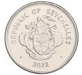 Монета 1 рупия 2022 года Сейшелы (Артикул: K12-66337) — Фото №2