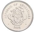 Монета 1 рупия 2022 года Сейшелы (Артикул: K12-66338) — Фото №2