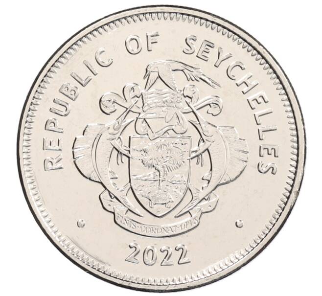 Монета 1 рупия 2022 года Сейшелы (Артикул: K12-66340) — Фото №2