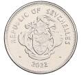 Монета 1 рупия 2022 года Сейшелы (Артикул: K12-66342) — Фото №2
