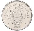 Монета 1 рупия 2022 года Сейшелы (Артикул: K12-66344) — Фото №2