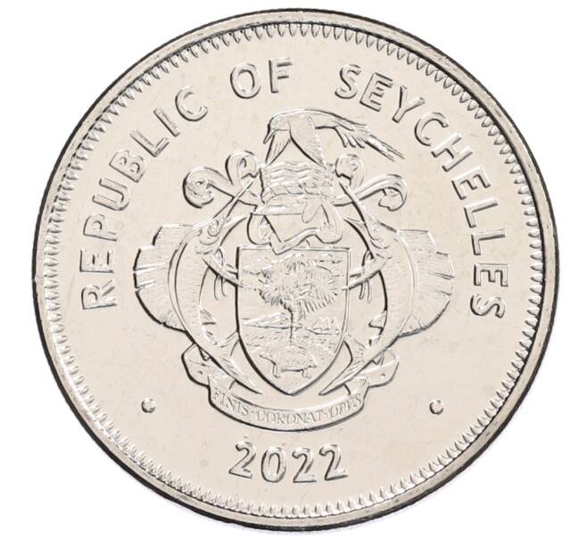 Монета 1 рупия 2022 года Сейшелы (Артикул: K12-66345) — Фото №2