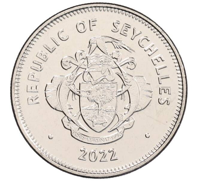 Монета 1 рупия 2022 года Сейшелы (Артикул: K12-66356) — Фото №2