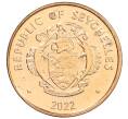 Монета 1 цент 2022 года Сейшелы (Артикул: K12-66470) — Фото №2