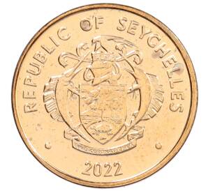 1 цент 2022 года Сейшелы — Фото №2