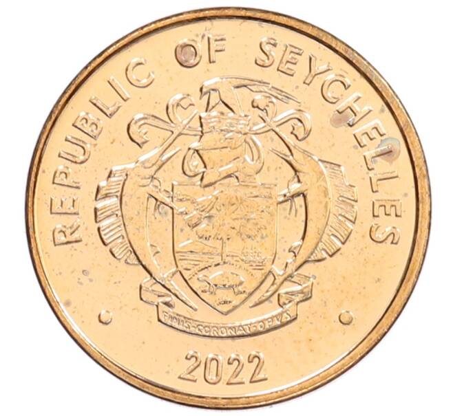 Монета 1 цент 2022 года Сейшелы (Артикул: K12-66470) — Фото №2