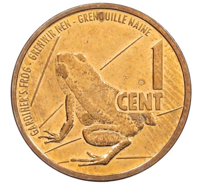 Монета 1 цент 2022 года Сейшелы (Артикул: K12-66474) — Фото №1