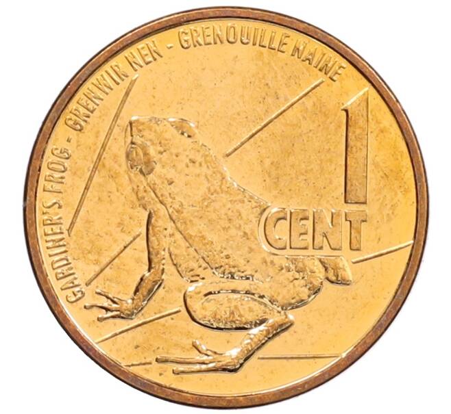 Монета 1 цент 2022 года Сейшелы (Артикул: K12-66481) — Фото №1