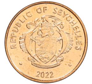 1 цент 2022 года Сейшелы — Фото №2