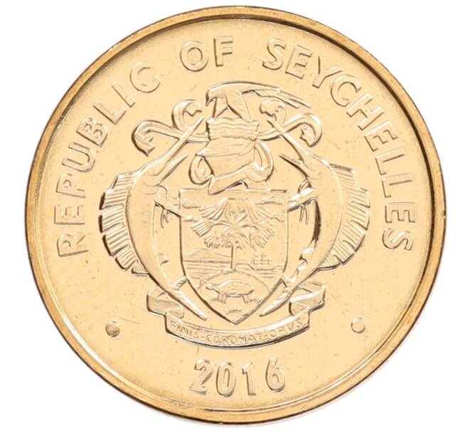 Монета 5 центов 2016 года Сейшелы (Артикул: K12-66492) — Фото №2