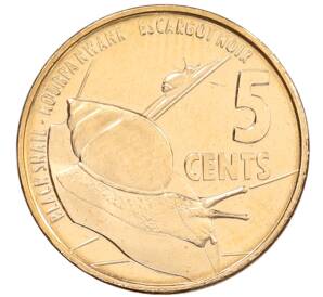 5 центов 2016 года Сейшелы — Фото №1