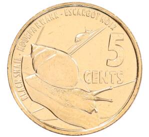 5 центов 2016 года Сейшелы — Фото №1