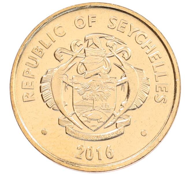 Монета 5 центов 2016 года Сейшелы (Артикул: K12-66495) — Фото №2