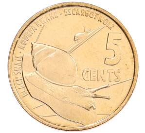 5 центов 2016 года Сейшелы — Фото №1