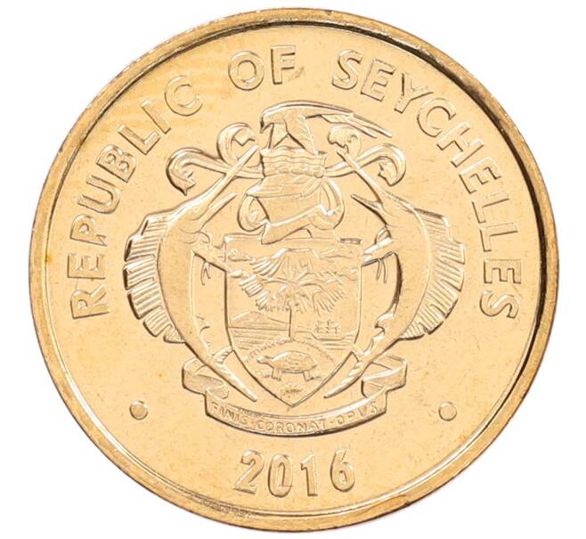 Монета 5 центов 2016 года Сейшелы (Артикул: K12-66536) — Фото №2
