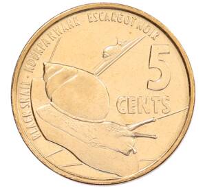 5 центов 2016 года Сейшелы — Фото №1