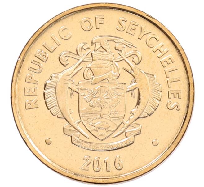 Монета 5 центов 2016 года Сейшелы (Артикул: K12-66537) — Фото №2