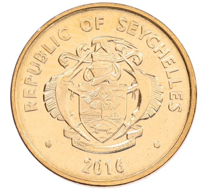 Монета 5 центов 2016 года Сейшелы (Артикул: K12-66542) — Фото №2