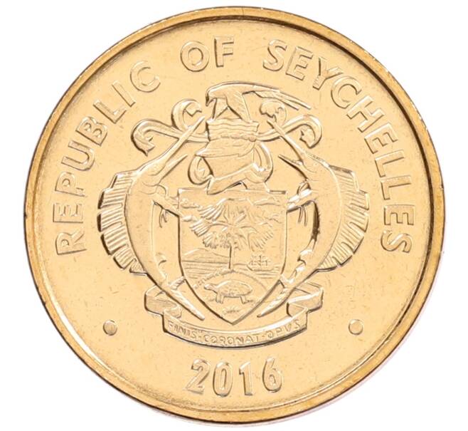 Монета 5 центов 2016 года Сейшелы (Артикул: K12-66543) — Фото №2