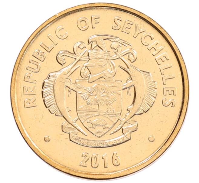 Монета 5 центов 2016 года Сейшелы (Артикул: K12-66545) — Фото №2