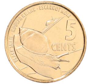 5 центов 2016 года Сейшелы — Фото №1