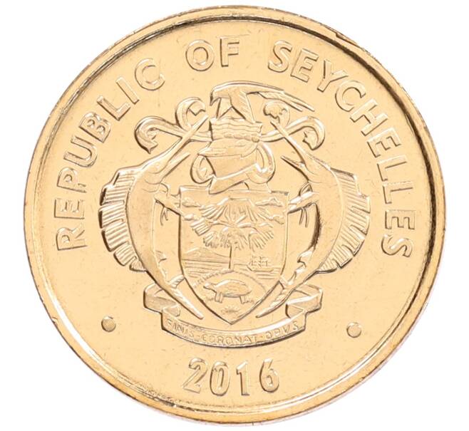 Монета 5 центов 2016 года Сейшелы (Артикул: K12-66546) — Фото №2