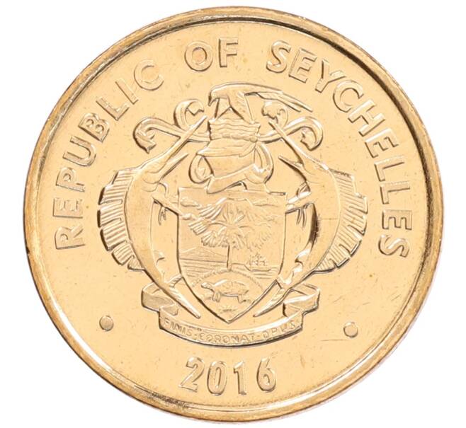Монета 5 центов 2016 года Сейшелы (Артикул: K12-66547) — Фото №2