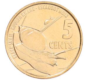 5 центов 2016 года Сейшелы — Фото №1