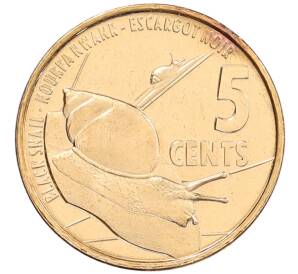 5 центов 2016 года Сейшелы — Фото №1