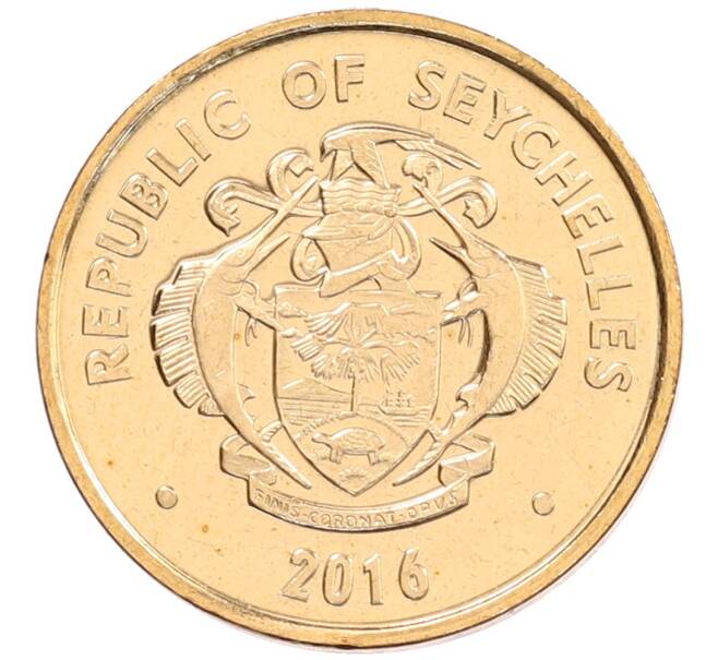Монета 5 центов 2016 года Сейшелы (Артикул: K12-66551) — Фото №2