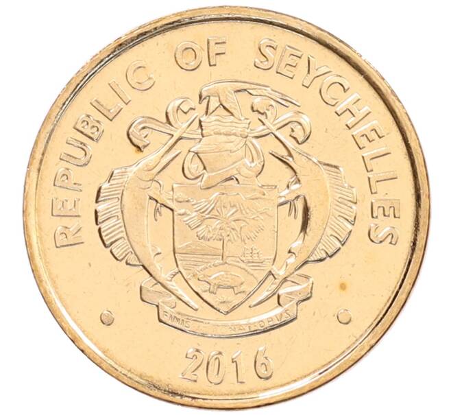 Монета 5 центов 2016 года Сейшелы (Артикул: K12-66552) — Фото №2