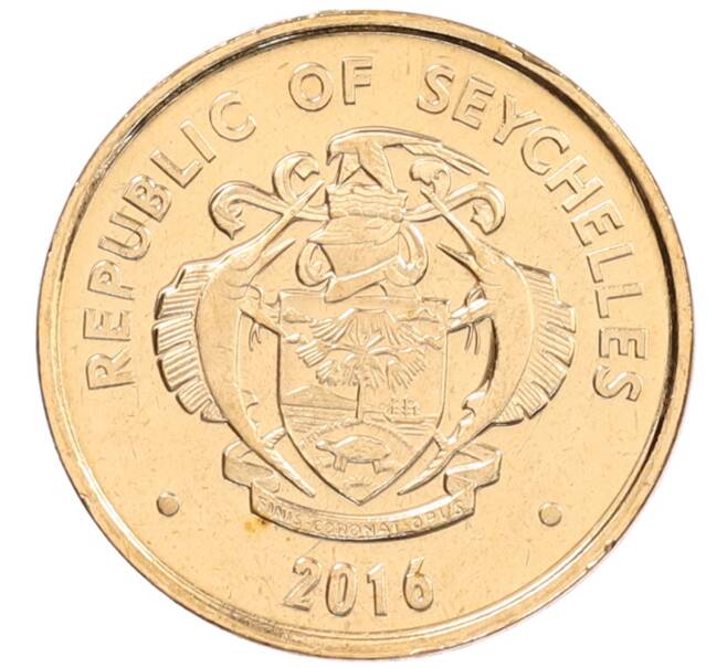 Монета 5 центов 2016 года Сейшелы (Артикул: K12-66553) — Фото №2