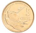 Монета 5 центов 2016 года Сейшелы (Артикул: K12-66554) — Фото №1