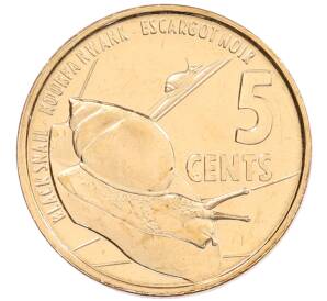 5 центов 2016 года Сейшелы — Фото №1