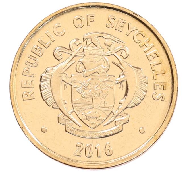 Монета 5 центов 2016 года Сейшелы (Артикул: K12-66554) — Фото №2