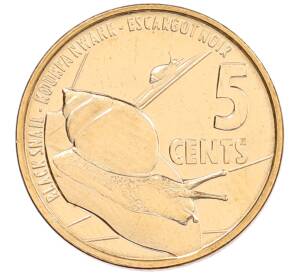 5 центов 2016 года Сейшелы — Фото №1