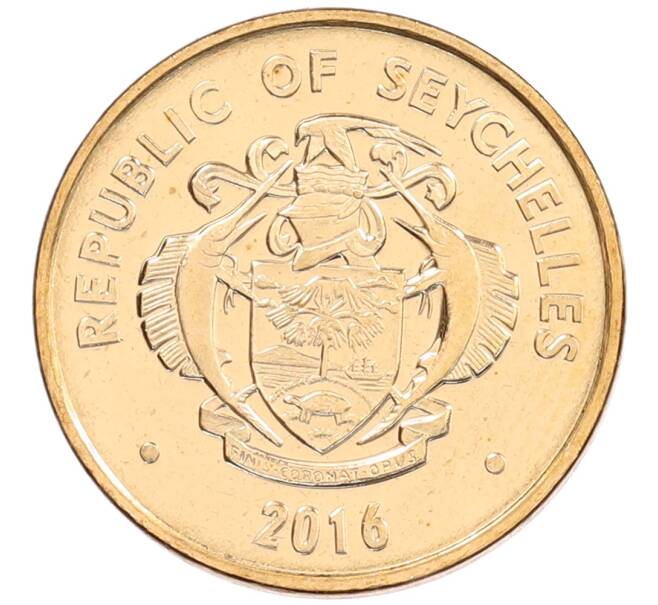 Монета 5 центов 2016 года Сейшелы (Артикул: K12-66557) — Фото №2
