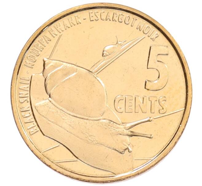 Монета 5 центов 2016 года Сейшелы (Артикул: K12-66558) — Фото №1
