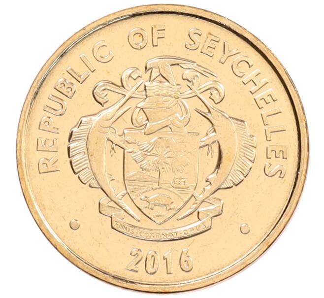 Монета 5 центов 2016 года Сейшелы (Артикул: K12-66558) — Фото №2
