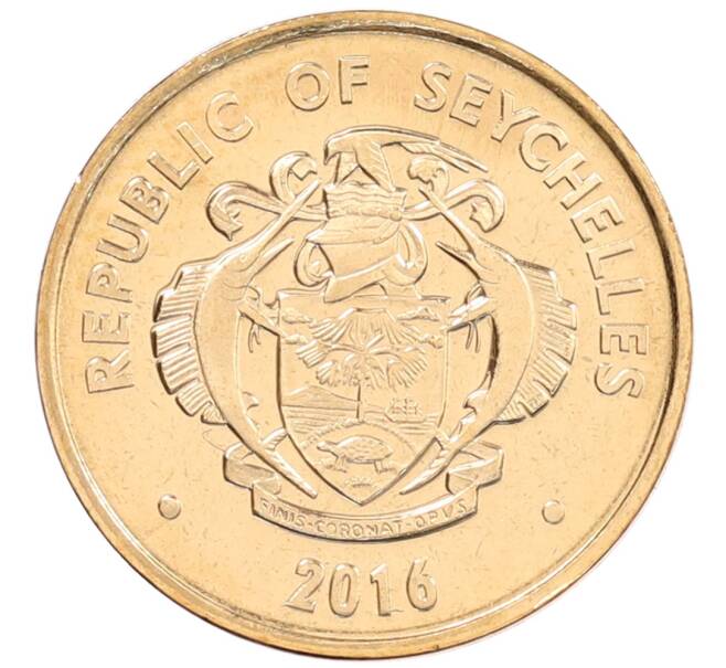 Монета 5 центов 2016 года Сейшелы (Артикул: K12-66559) — Фото №2