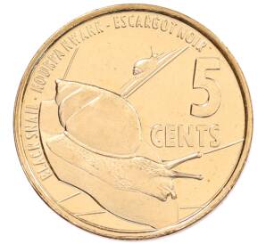 5 центов 2016 года Сейшелы — Фото №1