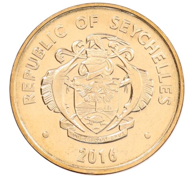 Монета 5 центов 2016 года Сейшелы (Артикул: K12-66562) — Фото №2