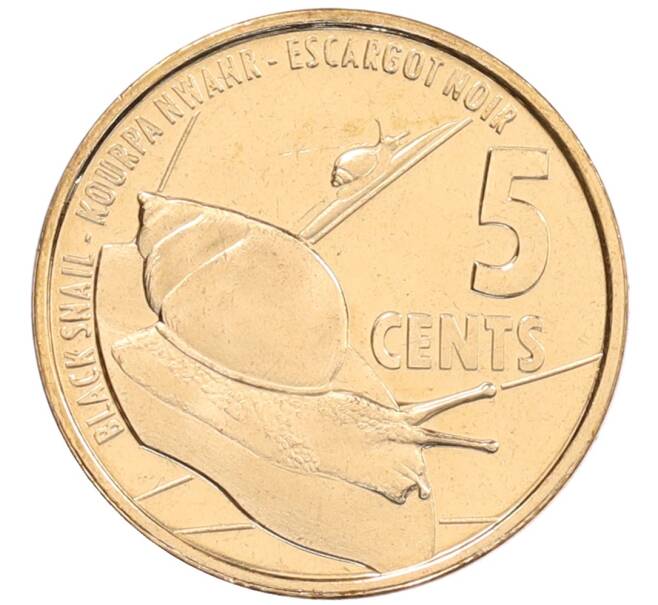 Монета 5 центов 2016 года Сейшелы (Артикул: K12-66563) — Фото №1