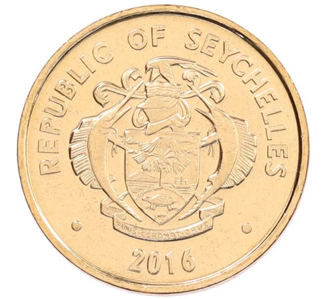 Монета 5 центов 2016 года Сейшелы (Артикул: K12-66563) — Фото №2