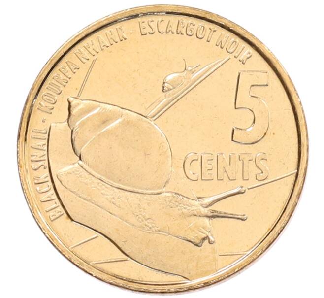 Монета 5 центов 2016 года Сейшелы (Артикул: K12-66566) — Фото №1