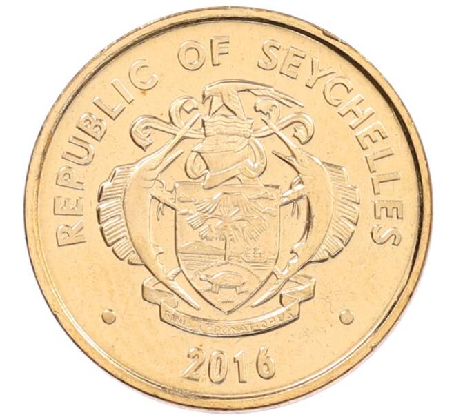 Монета 5 центов 2016 года Сейшелы (Артикул: K12-66566) — Фото №2