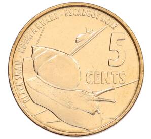 5 центов 2016 года Сейшелы — Фото №1